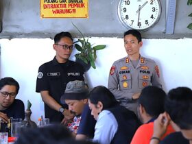 Wakapolresta Malang Kota, AKBP Oskar Syamsuddin ajak media jaga kondusivitas Kota Malang (humaspolresta)