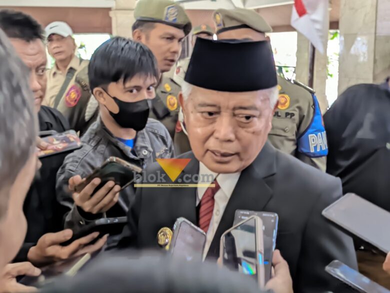 Bupati Malang, HM Sanusi tegaskan tidak ada transaksi jabatan (blok-a.com / Yogga Ardiawan)