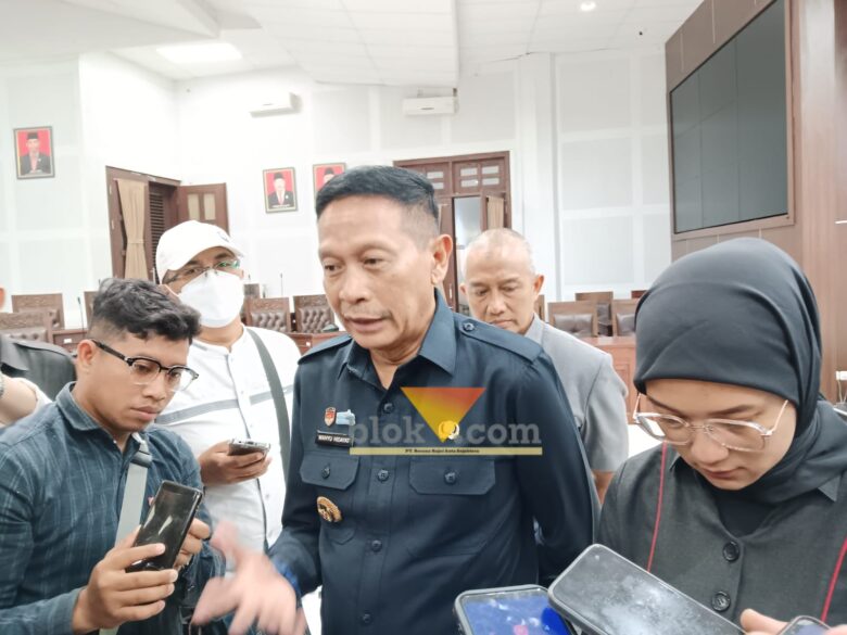 Wali Kota Malang, Wahyu Hidayat pastikan Kota Malang dalam kondisi kondusif (blok-a.com / Yogga Ardiawan)