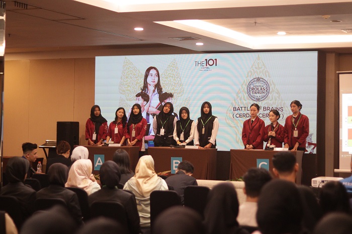 Lomba Battle of Brains meriahkan anniversary ke-12 Hotel 1O1 Malang OJ.