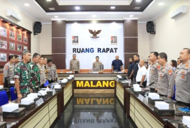 Kepolisian Resor (Polres) Malang, Siapkan Ribuan Personel Amankan Pertandingan Arema FC Vs Persib Bandung (humaspolresmalang)