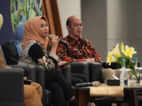Wali kota Mojokerto Ika Puspita Sari membuka Monev kegiatan DBHCHT 2025 di Ayola.(blok-a.com/Syahrul Wijaya)