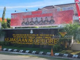 Kantor Kejaksaan Negeri Gresik.(blok-a.com/ivan)