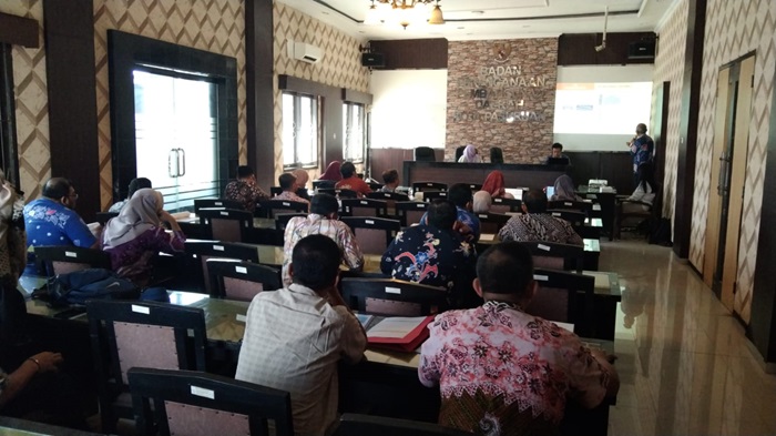 Pemaparan Penyusunan Peninjauan Kembali RDTR Kota Pasuruan di Ruang Rapat Bappelitbangda.