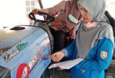 Traktor bantuan untuk petani di Jombang.(blok-a.com/Syahrul Wijaya)