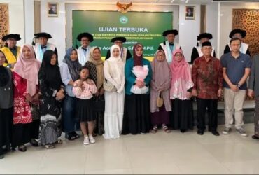 Unisma Kukuhkan Doktor Baru, Bahas Moderasi Beragama di Chiba Jepang