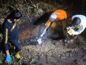 Mayat perempuan terbakar ternyata seorang perempuan bernama Ponimah (42) warga Dusun Wonorejo, Desa Druju (humaspolres)