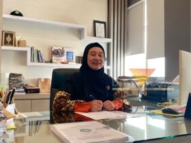 Wakil Rektor I Unisma, dr. Erna Sulistyowati, MKes., PhD. dikonfirmasi soal wisuda ke-77 (blok-a/Bob Bimantara Leander)