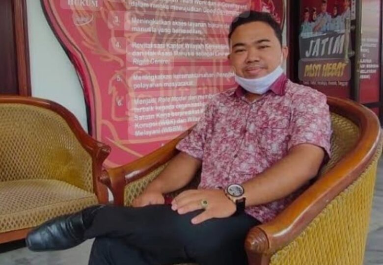 Sekjen Komnas Perlindungan Anak (PA) Jatim, Jaka Prima, S.H., M.H.(blok-a.com/Syahrul Wijaya)