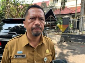 Plh Kepala DLH Kota Malang, Gamaliel Raymond Matondang (Blok-a/Bob Bimantara Leander)