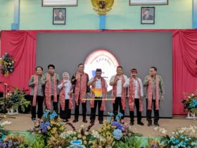 Bupati Malang, HM Sanusi bersama jajaran terkait dan Rektor UM, Prof Hariyono saat acara peresmian program unggulan (blok-a.com / Yogga Ardiawan)
