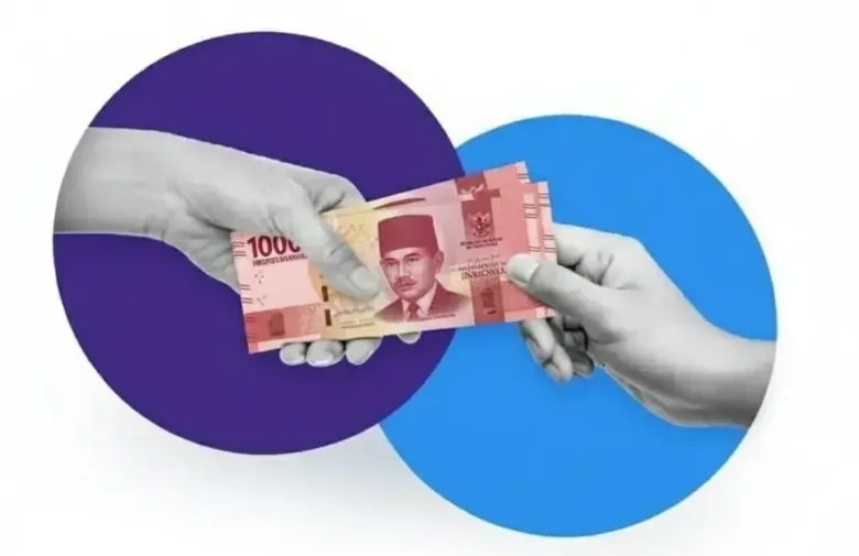 Ilustrasi transfer uang (foto: ai generated/gemini)