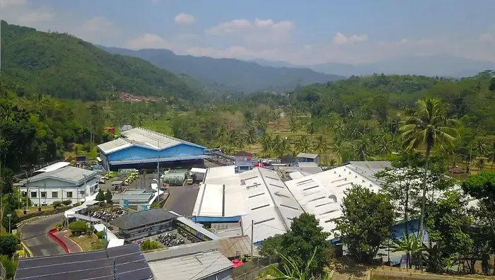 Pabrik Aqua di Subang, Jawa Barat (foto: ist)