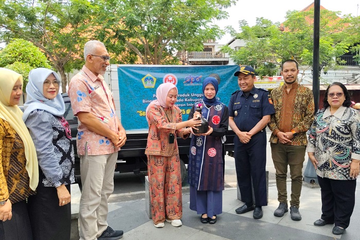 Pelepasan produk UMKM unggulan Gresik di ajang China Fisheries & Seafood Expo (CFSE) 2025 yang digelar di Qingdao, China, pada 29-31 Oktober mendatang.(blok-a.com/ivan)
