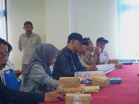Pertemuan terkait reforma agraria melalui redistribusi tanah (redis) di Aula BPN Kabupaten Blitar. (blok-a.com/Fajar)