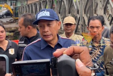 Wali Kota Malang Pastikan Jembatan Bailey Sonokembang Siap Pekan Depan
