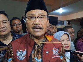 Menteri Sosial RI, Syaifullah Yusuf saat mengunjungi sekolah rakyat yang ada di Singosari, Kabupaten Malang (blok-a.com / Yogga Ardiawan)