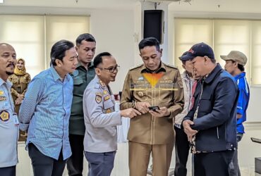 Peluncuran aplikasi SISPARMA oleh Dishub Kota Malang untuk mengatasi permasalahan parkir (blok-a.com / Yogga Ardiawan)