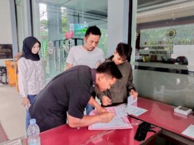 FMR mendatangi Kantor ATR/BPN Kabupaten Blitar. (blok-a.com/Fajar)