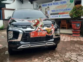 Mobil dinas Pajero untuk Wakil Wali Kota Blitar yang diperuntukan sebagai layanan transportasi gratis 24 jam bagi ibu hamil di wilayah Kota Blitar. (blok-a.com/Fajar)