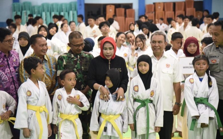 Teks foto : Pembukaan Kejurkab Jujutsu piala KONI Sidoarjo 2025