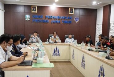 Audiensi Dishub Jatim bersama SSI penghapusan dua titik koridor di Malang (istimewa)