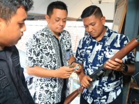 Pengecekan menyeluruh sarana dan fasilitas pengamanan di Lapas Kelas IIA Bayuwangi.(dok. Lapas Banyuwangi)