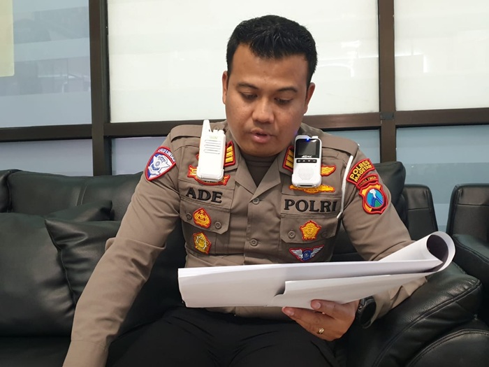 Kasatlantas Polres Magetan AKP Ade Andini.
