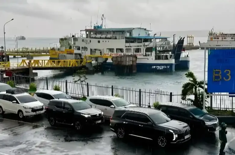Kondisi Pelabuhan Ketapang Banyuwangi, Senin (22/12/2025)(blok-a.com).