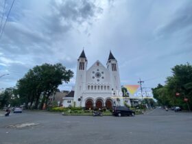 Gereja Katedral Ijen Kota Malang. (blok-a.com / M Berril Labiq)