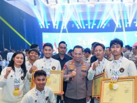 Kapolri Apresiasi Prestasi Atlet, Mahasiswa UIBU Peraih Emas SEA Games Direkrut Polri
