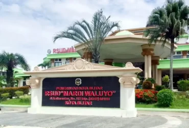 RSUD Mardi Waluyo di Jalan Kalimantan Kota Blitar. (blok-a.com/Fajar)