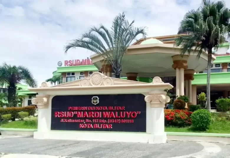 RSUD Mardi Waluyo di Jalan Kalimantan Kota Blitar. (blok-a.com/Fajar)