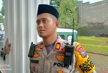 Teks: Kasatlantas Polres Mojokerto, AKP Yogie Pratama.(blok-a.com/Syahrul Wijaya)
