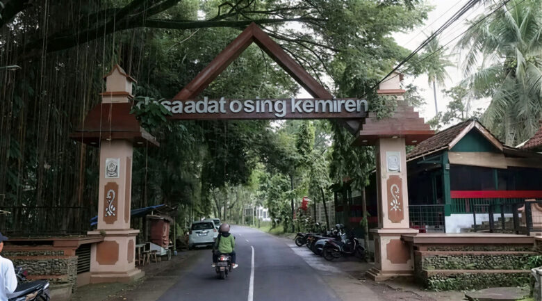 Desa Wisata Adat Osing Kemiren, Kecamatan Glagah, Kabupaten Banyuwangi. (Dok Pemkab Banyuwangi).