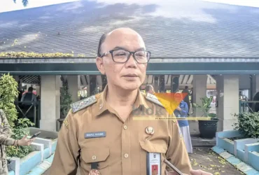 Kepala DPUBM Kabupaten Malang Khairul Isnaidi Kusuma (foto: Blok-a.com/Yogga Ardiawan)