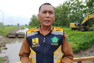Kepala dinas Pekerjaan Umum Bina Marga dan Sumber Daya Air (PUBMSDA) Sidoarjo, M.Mahmud