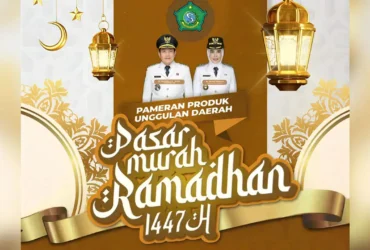Poster kegiatan Pasar Murah Ramadan Sidoarjo 2026