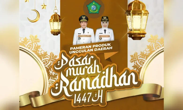 Poster kegiatan Pasar Murah Ramadan Sidoarjo 2026