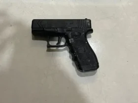 Barang bukti pistol mainan yang diamankan polisi.(Foto: Dokumen Polres)