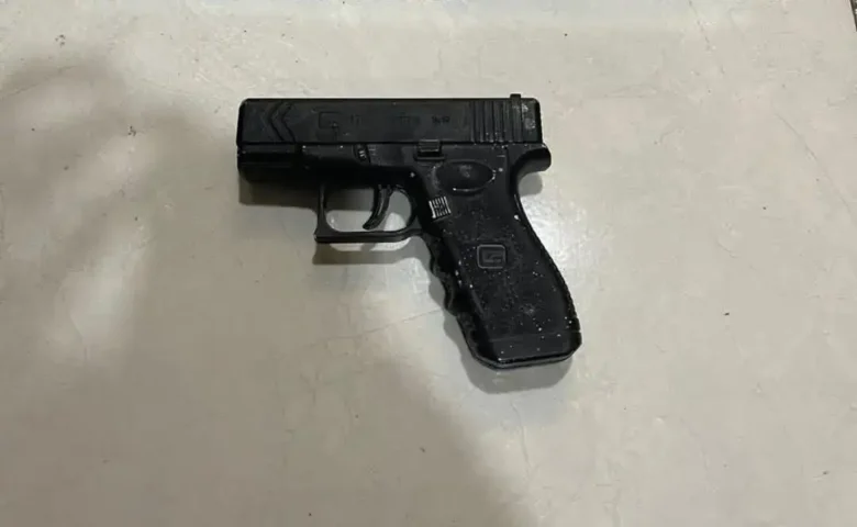 Barang bukti pistol mainan yang diamankan polisi.(Foto: Dokumen Polres)