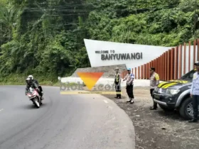 Mengantisipasi potensi kecelakaan lalu lintas di kawasan rawan, Jajaran Polsek Kalibaru melaksanakan kegiatan patroli intensif di Jalur Gunung Gumitir, Selasa (17/3/2026)(blok-a.com/Kuryanto