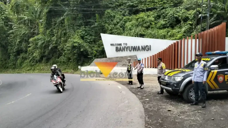 Mengantisipasi potensi kecelakaan lalu lintas di kawasan rawan, Jajaran Polsek Kalibaru melaksanakan kegiatan patroli intensif di Jalur Gunung Gumitir, Selasa (17/3/2026)(blok-a.com/Kuryanto