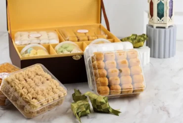 Ilustrasi: paket hampers Lebaran (foto: dreamstime)