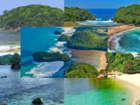 Spot foto Instagramable dan suasana alami sejumlah pantai di Malang Selatan (foto: Instagram@whyyutra)