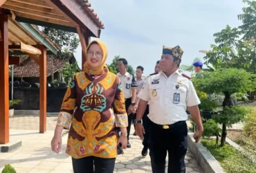 Lapas Kelas IIA Banyuwangi saat menerima kunjungan kerja dari Ses Itjen Kemenimipas, Ika Yusanti, menerima apresiasi tinggi atas Transformasi SAE Paswangi, Selasa (24/3/2026) (foto: dok Humas Lapas)