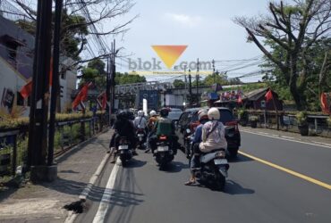 Jembatan Buk Gluduk yang berada di kawasan Jalan Gatot Subroto Kecamatan Klojen, Kota Malang (blok-a.com / Yogga Ardiawan)
