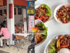 Gerai Pedesan Ndoweh yang berada di kawasan wisata Kayutangan Heritage Kota Malang (foto: Blok-a.com/Zulkaria Irawan)