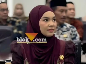Wakil Ketua II DPRD Kabupaten Blitar, Hj. Ratna Dewi Nirwana bersama beberapa anggota mengukuti kegiatan Live Talk Show bertajuk Pencegahan Korupsi bagi Pimpinan Daerah Tahun 2026. (foto: Blok-a.com/Fajar)