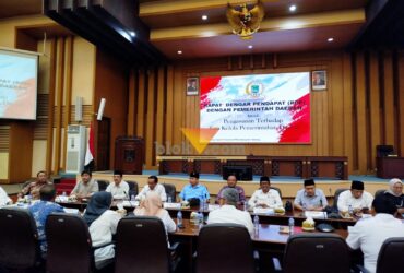 Rapat Dengar Pendapat dengan agenda yang bertajuk "Pengawasan Terhadap Tata Kelola Pemerintah Daerah" (blok-a.com / Yogga Ardiawan)